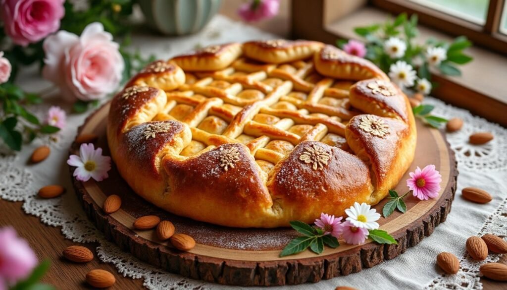 découvrez notre délicieuse galette des rois à la frangipane végétarienne, une recette savoureuse qui allie tradition et innovation. parfaite pour célébrer l'épiphanie tout en respectant un régime sans viande, cette galette vous fera fondre de plaisir.