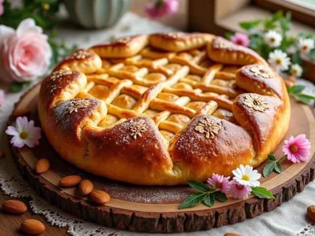 Galette des rois à la frangipane végétarienne