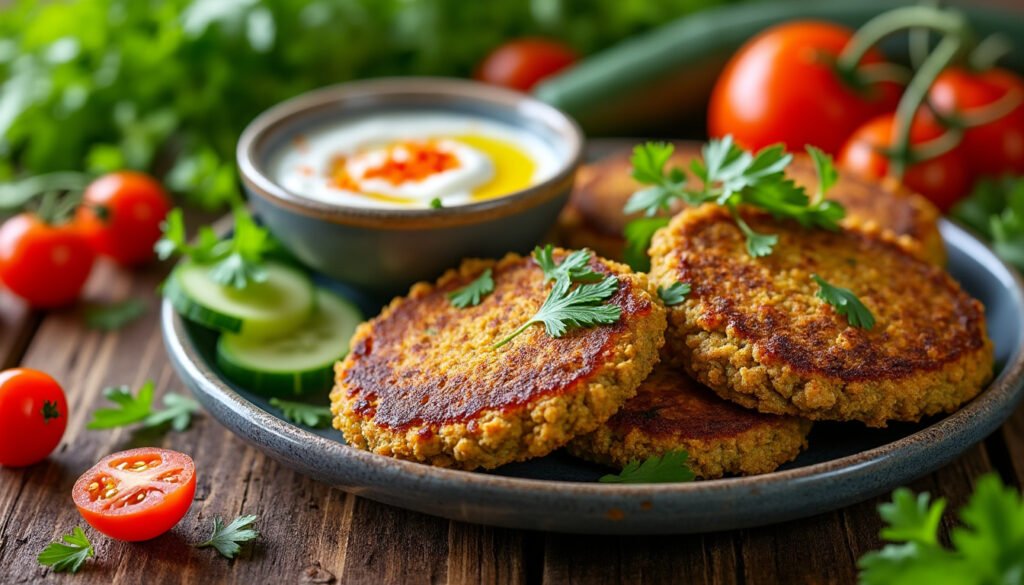 découvrez une délicieuse recette de galettes de lentilles accompagnées d'une onctueuse sauce yaourt. idéales pour un repas sain et savoureux, ces galettes végétariennes sont faciles à préparer et raviront vos papilles. parfaites pour un dîner léger ou un apéritif original!