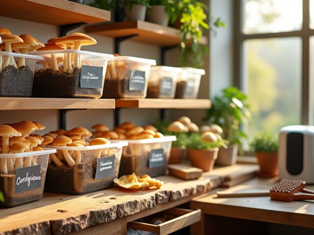 Guide pratique pour débuter la culture des champignons adaptogènes