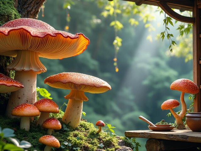 Histoire des champignons médicinaux dans la médecine traditionnelle