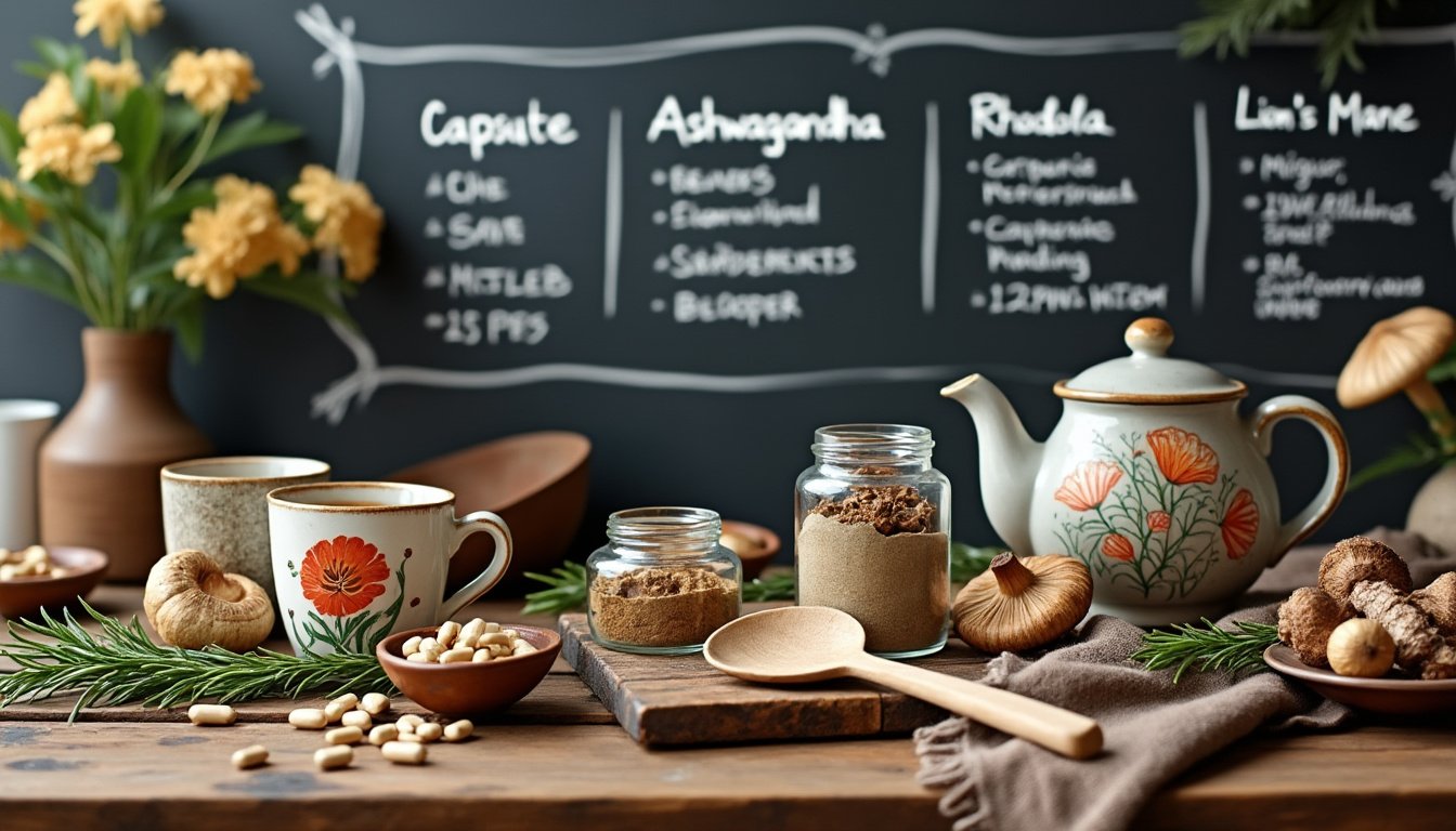 découvrez comment intégrer les champignons adaptogènes dans votre quotidien pour optimiser votre bien-être. apprenez les bienfaits de ces super-aliments naturels et comment ils peuvent aider à réduire le stress, améliorer votre énergie et renforcer votre système immunitaire.
