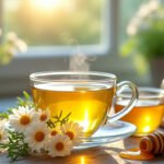 Les bienfaits de l’infusion de camomille au miel