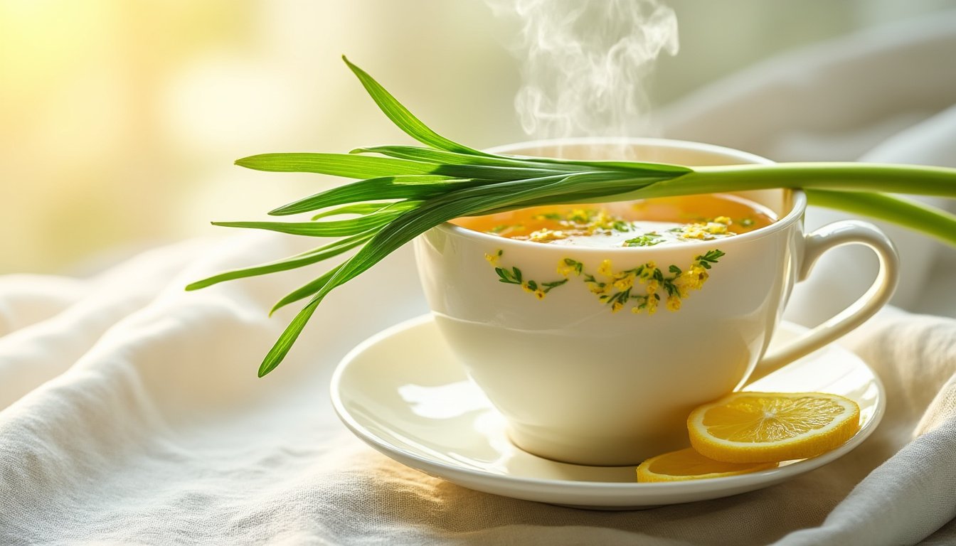 découvrez les nombreux bienfaits du thé vert infusé au gingembre et à la citronnelle pour votre santé. cette boisson revitalisante stimule votre métabolisme, renforce votre système immunitaire et favorise la digestion, tout en offrant une explosion de saveurs au quotidien.