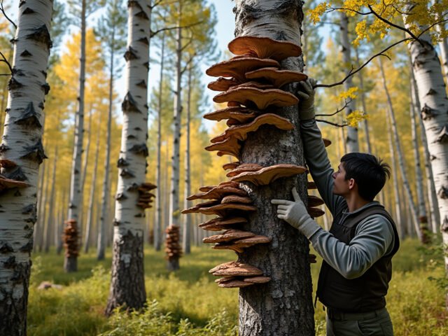 L&rsquo;impact de la cueillette sauvage du chaga : risques et solutions durables