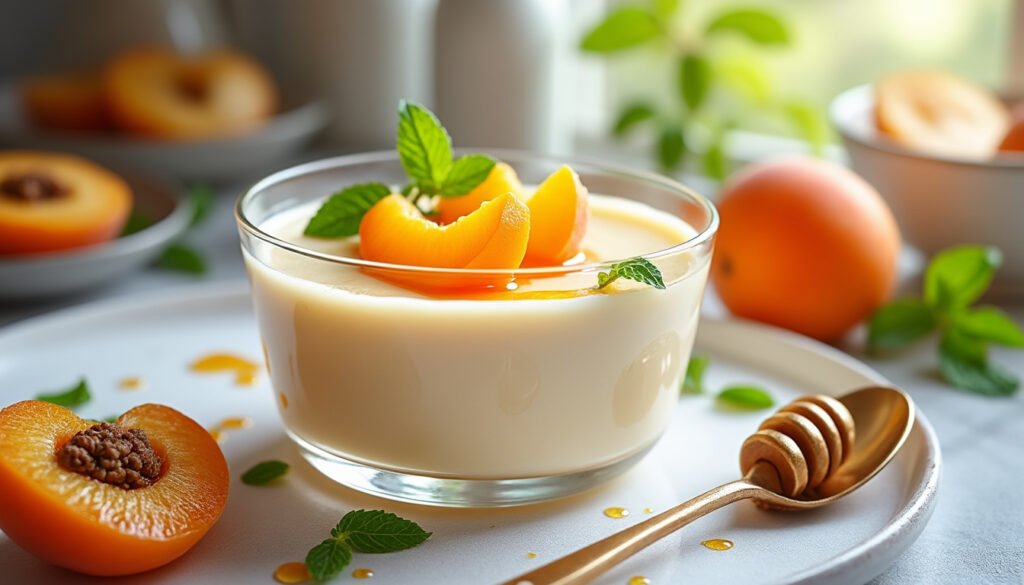 découvrez notre délicieuse mousse aux abricots et mascarpone, un dessert léger et crémeux qui ravira vos papilles. parfait pour les chaudes journées d'été ou toute occasion spéciale, ce dessert allie la douceur des abricots à la richesse du mascarpone pour une explosion de saveurs. facile à réaliser, il saura impressionner vos invités et apporter une touche de fraîcheur à votre table.