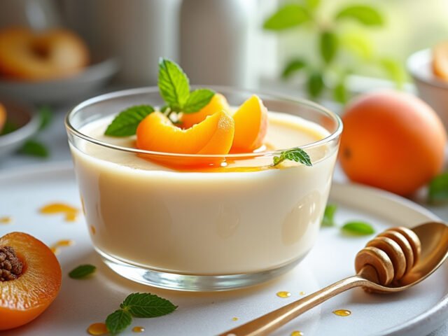 Mousse aux abricots et mascarpone