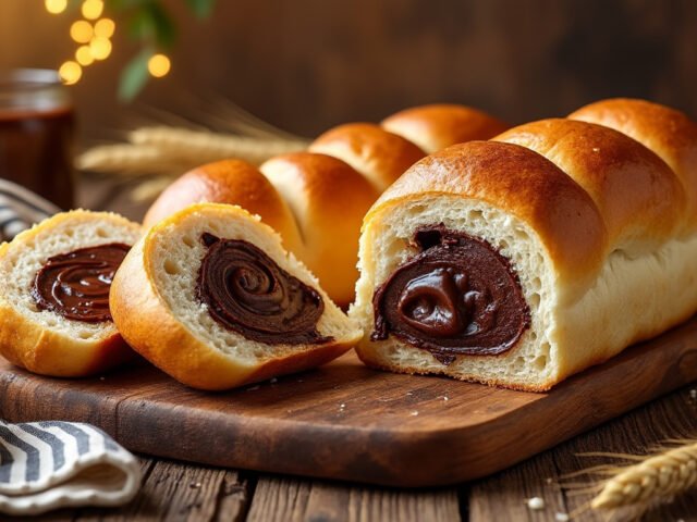 Petits pains au lait et chocolat