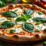 Pizza à la ricotta et épinards