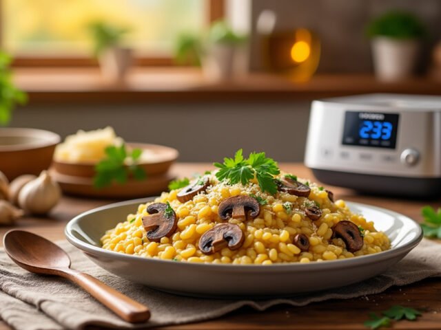 Préparer un risotto aux champignons au Cookeo : conseils et astuces pour réussir votre plat