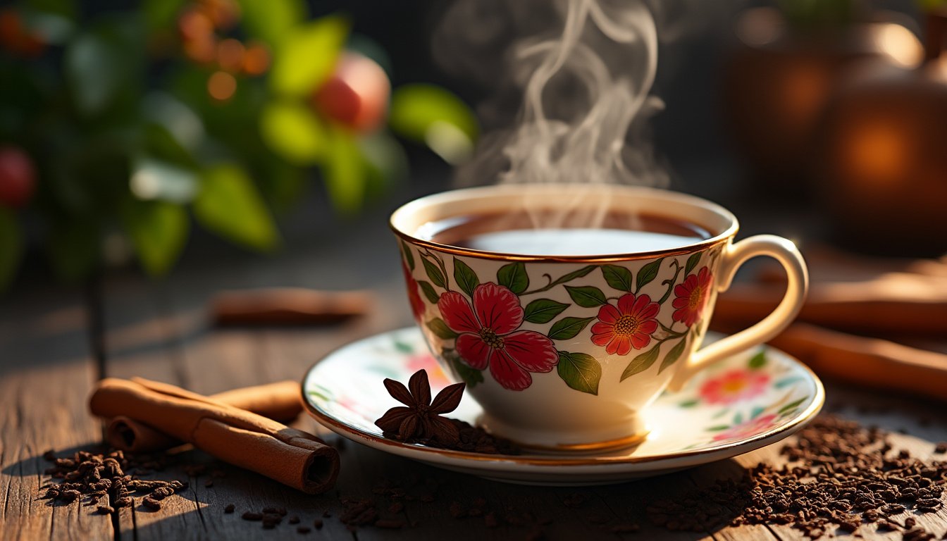 découvrez comment préparer un délicieux thé chai maison aux amandes avec nos recettes simples et savoureuses. apprenez également les bienfaits de ce breuvage réconfortant qui allie épices et douceur, parfait pour égayer vos journées.