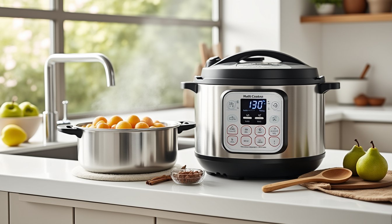 découvrez notre recette facile et rapide pour préparer une délicieuse compote de pommes et poires maison avec le cookeo. parfaite pour un dessert sain et savoureux en 2025 !