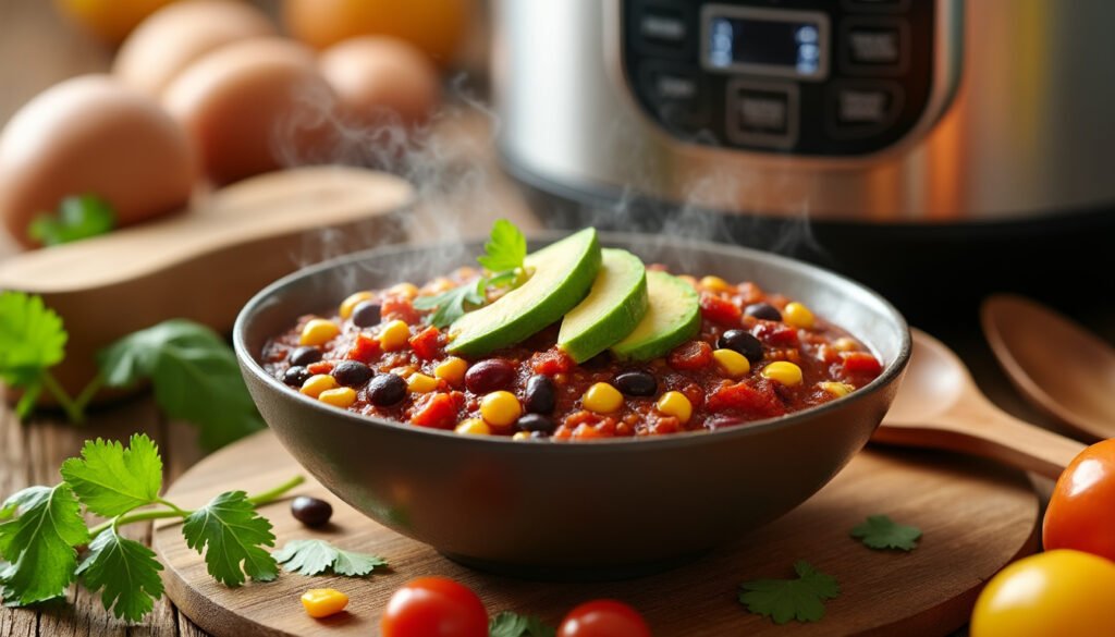 découvrez comment préparer facilement un chili sin carne savoureux au cookeo en quelques étapes simples. idéal pour un repas réconfortant et végétarien, suivez notre recette rapide pour ravir vos papilles en un rien de temps!