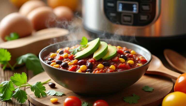 découvrez comment préparer facilement un chili sin carne savoureux au cookeo en quelques étapes simples. idéal pour un repas réconfortant et végétarien, suivez notre recette rapide pour ravir vos papilles en un rien de temps!