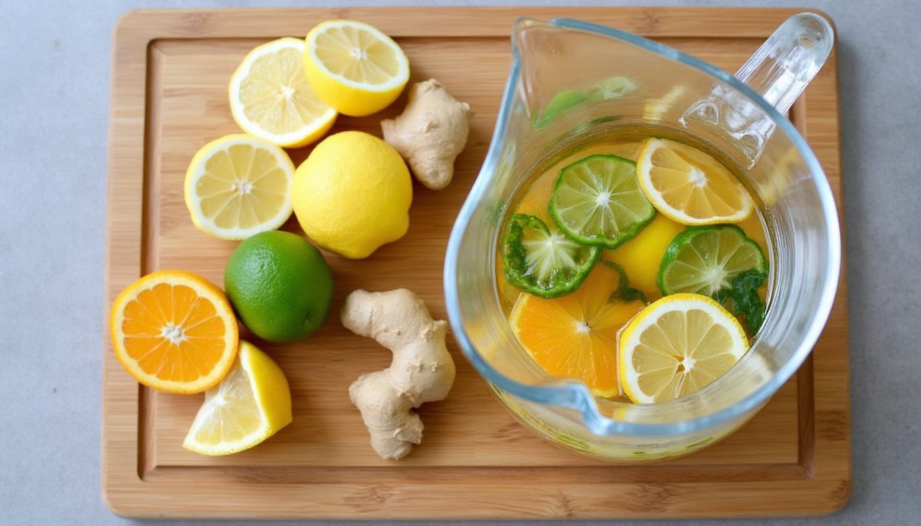 découvrez comment préparer un thé glacé au gingembre et agrumes, une boisson rafraîchissante parfaite pour vos journées ensoleillées. suivez notre recette simple pour savourer une infusion délicieuse et revitalisante, alliant les bienfaits du gingembre aux arômes frais des agrumes.