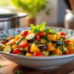 Ratatouille légère au Cookeo : une recette saine et savoureuse pour vos repas