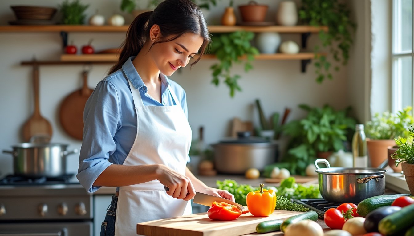 découvrez notre recette de ratatouille légère au cookeo, une préparation saine et savoureuse idéale pour des repas équilibrés. profitez des légumes frais et des arômes méditerranéens pour un plat gourmand et facile à réaliser.