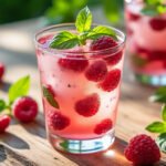 Recette rapide de thé glacé framboise-basilic pour l’été