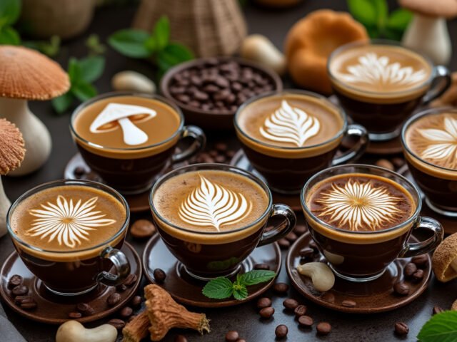 Recettes de cafés aux champignons adaptogènes : découvrez des mélanges surprenants