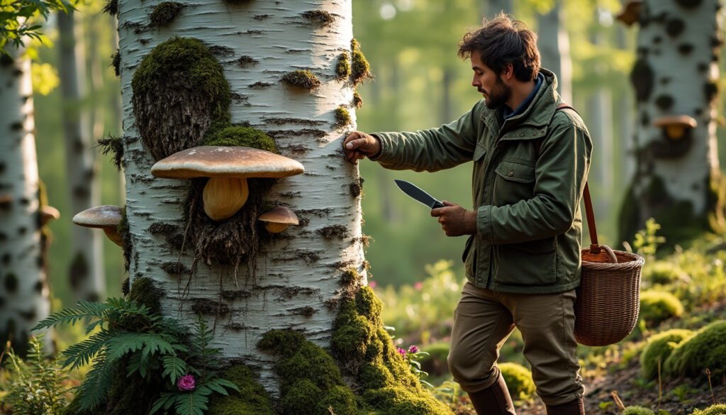découvrez comment récolter le chaga en milieu naturel en toute sécurité. suivez nos conseils pratiques et précautions essentielles pour profiter des bienfaits de ce champignon médicinal tout en respectant l'écosystème.