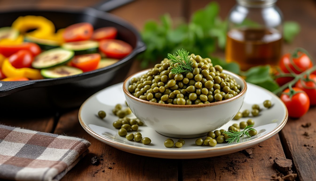 découvrez notre délicieuse salade tiède de lentilles et légumes grillés, un plat savoureux et équilibré. parfaite pour une entrée ou un repas léger, elle combine des lentilles riches en protéines et des légumes rôtis à la perfection. une explosion de couleurs et de goût dans chaque bouchée!