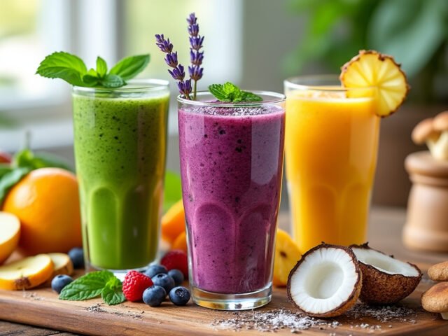 Smoothies énergisants au cordyceps : boostez votre énergie naturellement