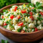 Taboulé de chou-fleur et herbes fraîches