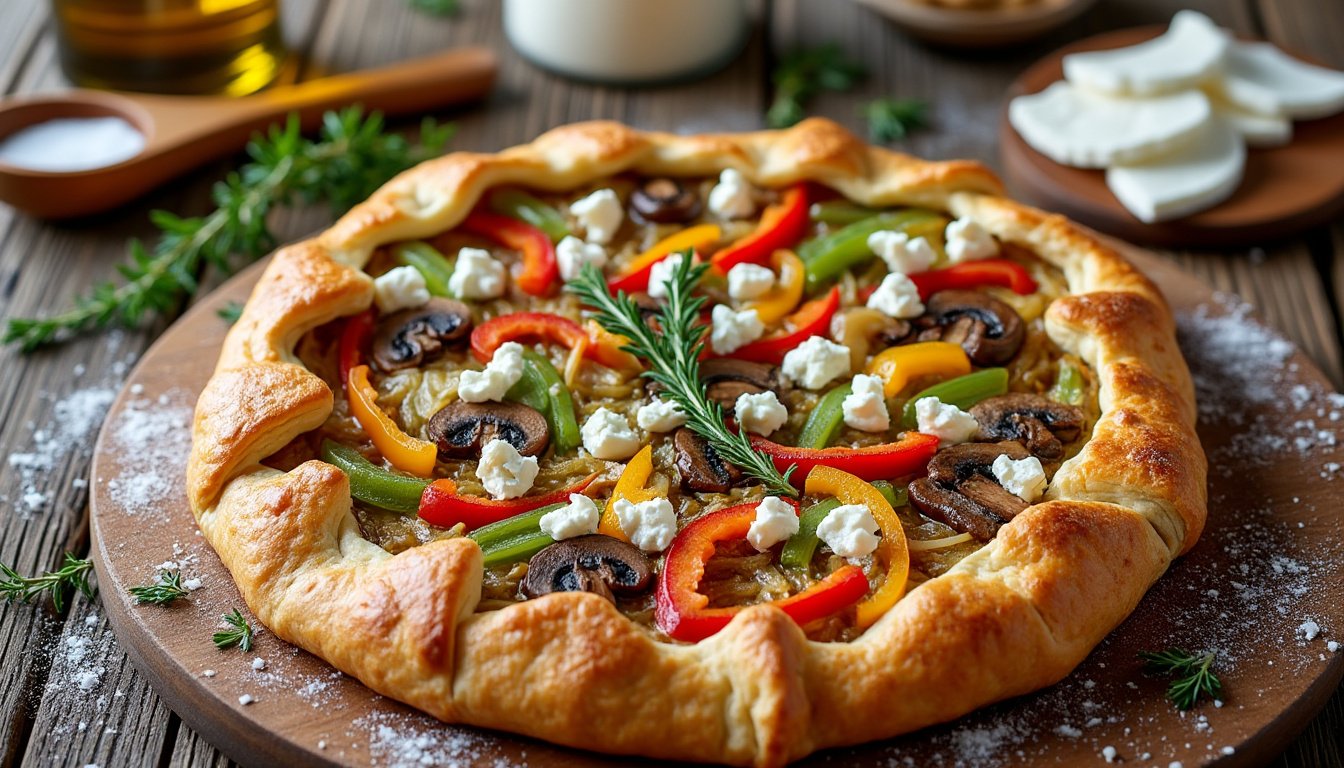 découvrez notre délicieuse tarte flambée végétarienne, une spécialité alsacienne revisitée, garnie de légumes frais et de fromage fondant. parfaite pour les amateurs de cuisine saine et savoureuse, elle ravira vos papilles à chaque bouchée !