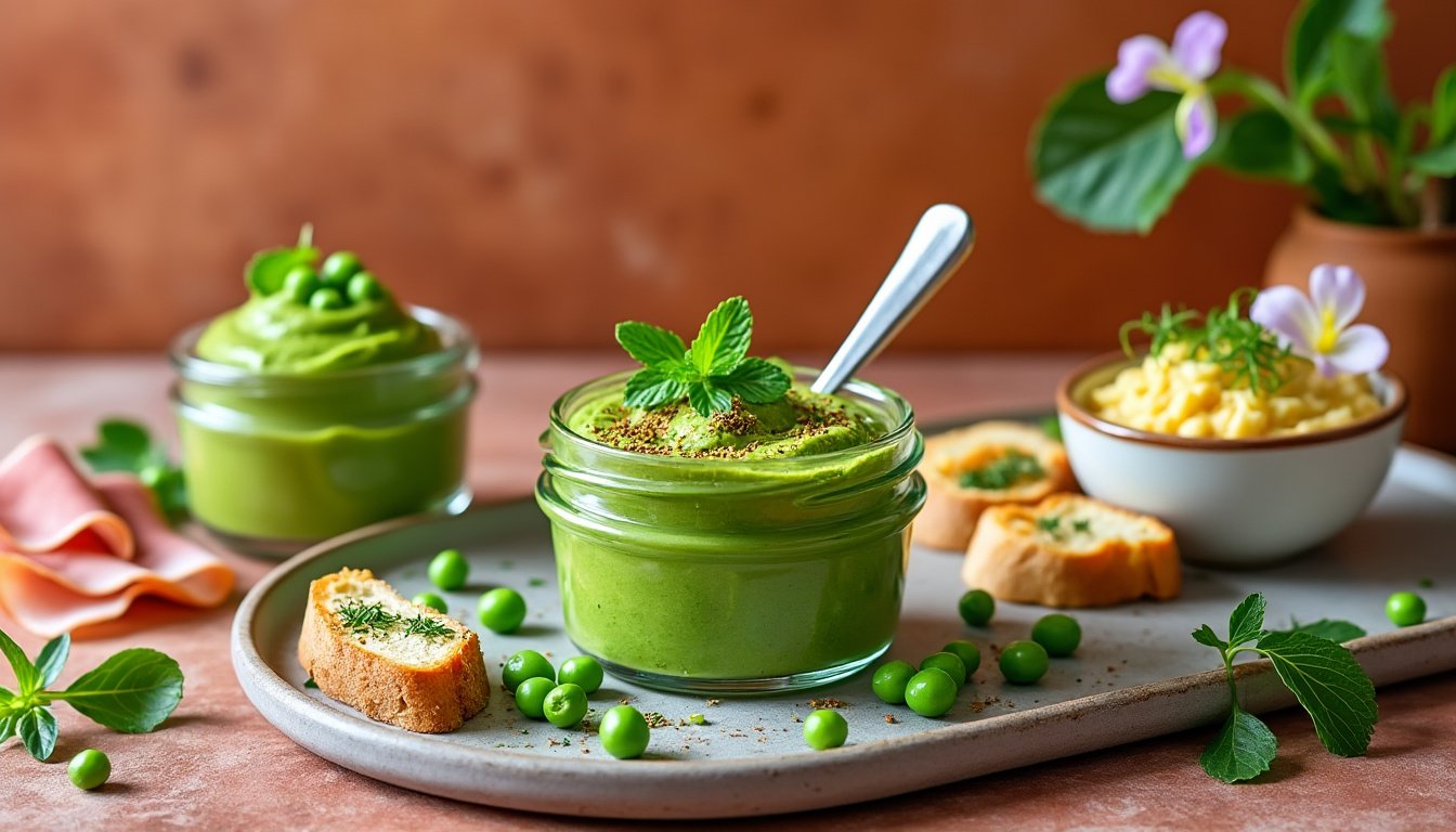 découvrez notre tartinade savoureuse de pois cassés et citron, un mélange crémeux et rafraîchissant qui égayera vos apéritifs. idéale sur du pain, en dip ou à intégrer dans vos recettes, cette tartinade vous séduira par son goût unique et ses bienfaits nutritionnels.