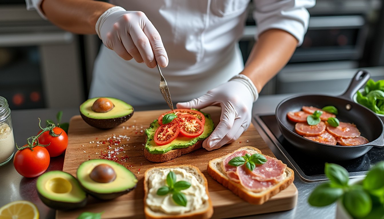 découvrez une délicieuse recette de tartines d’avocat garnies de graines de sésame, idéale pour un en-cas sain ou un apéritif gourmand. savourez la fraîcheur de l'avocat associé au croquant des graines de sésame pour un moment de plaisir irrésistible.