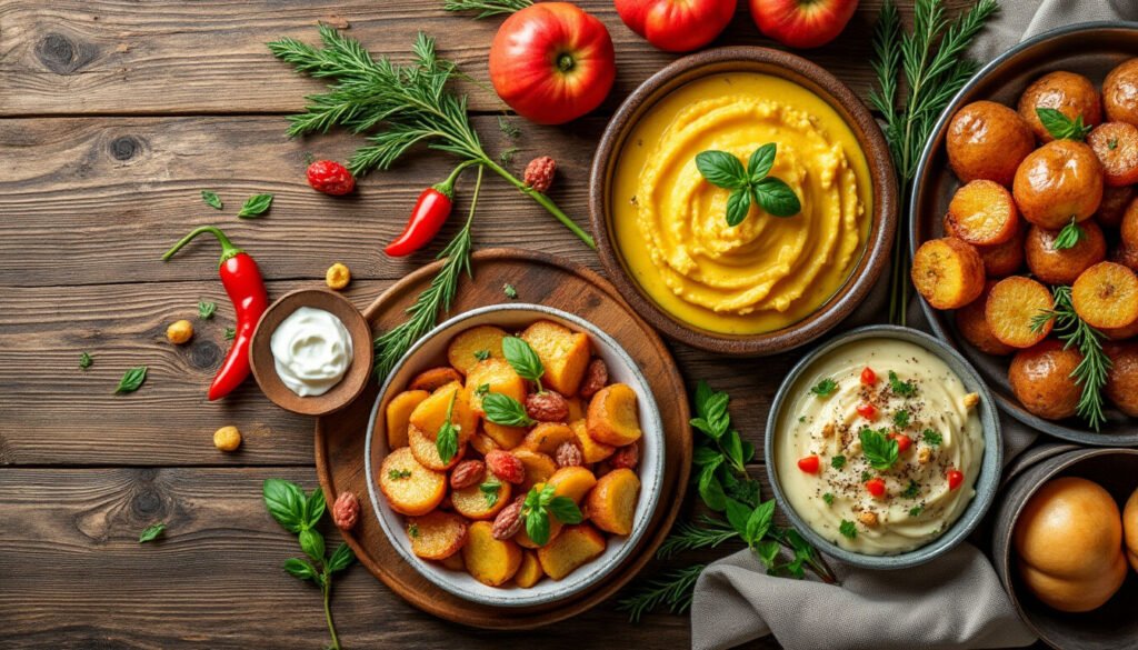 Découvrez notre sélection des 10 meilleures recettes végétariennes faciles à base de pommes de terre. Des plats savoureux et gourmands qui raviront vos papilles tout en étant simples à réaliser. Parfait pour les repas en famille ou entre amis !