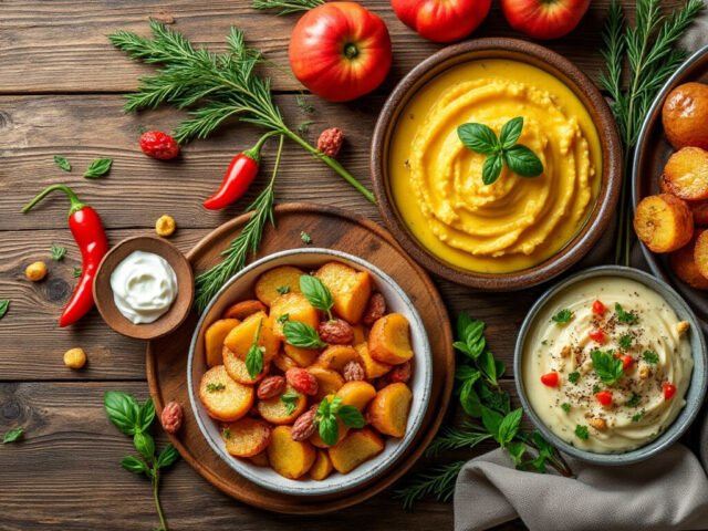 Top 10 des recettes végétariennes faciles avec des pommes de terre