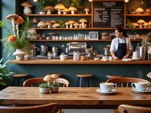 Top 5 des cafés aux champignons à découvrir en France