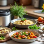 Top des recettes végétariennes faciles à préparer avec Cookeo
