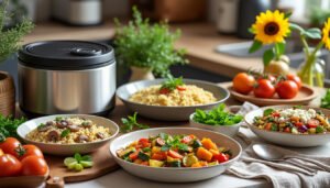 découvrez notre sélection des meilleures recettes végétariennes faciles à préparer avec cookeo. savourez des plats délicieux et rapides, parfaits pour régaler toute la famille tout en adoptant une cuisine saine et gourmande.