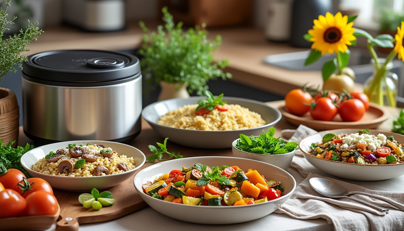 découvrez notre sélection des meilleures recettes végétariennes faciles à préparer avec cookeo. savourez des plats délicieux et rapides, parfaits pour régaler toute la famille tout en adoptant une cuisine saine et gourmande.