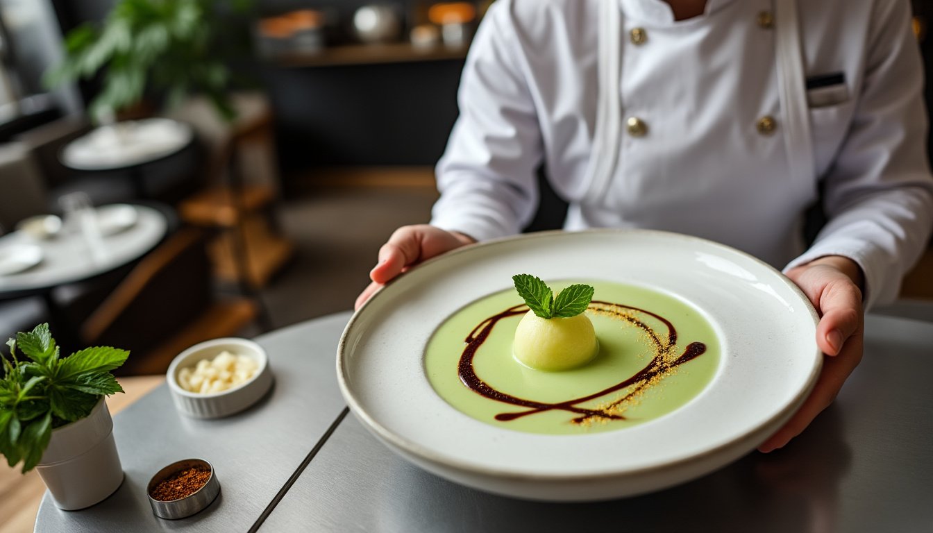 découvrez notre velouté froid de melon et menthe, un délice estival alliant la douceur du melon à la fraîcheur de la menthe. parfait pour vos apéritifs ou entrées, ce plat léger et rafraîchissant éveille les papilles et célèbre les saveurs de l'été.