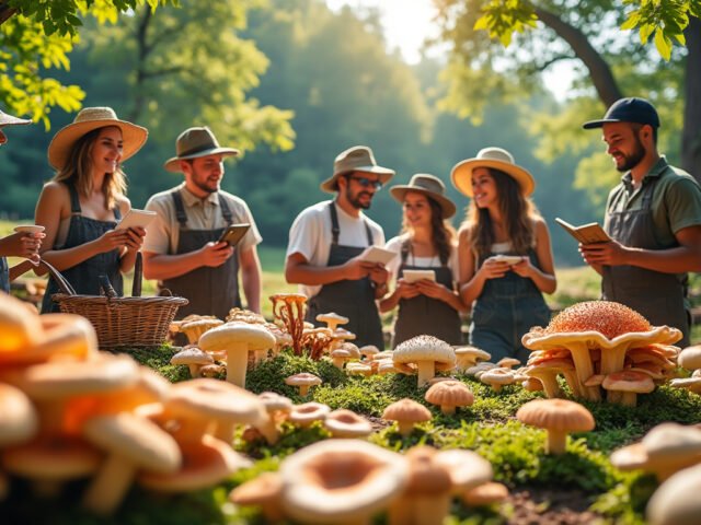 Visite de fermes spécialisées en champignons médicinaux : une expérience unique
