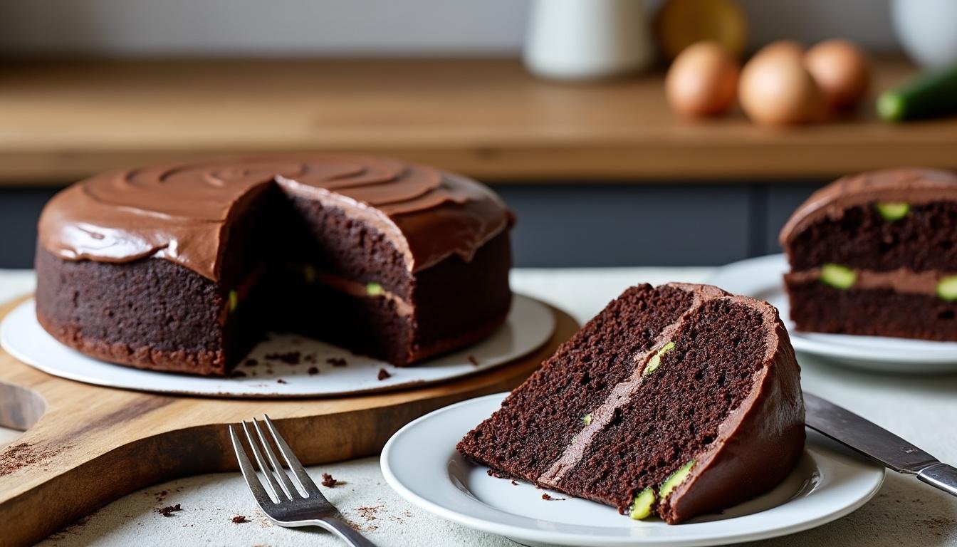 découvrez une délicieuse recette de cake à la courgette et chocolat noir alliant douceur et moelleux. parfait pour un dessert sain et gourmand, ce cake surprendra vos papilles avec l'alliance subtile de la courgette et du chocolat. idéal pour accompagner un café ou pour un goûter convivial.
