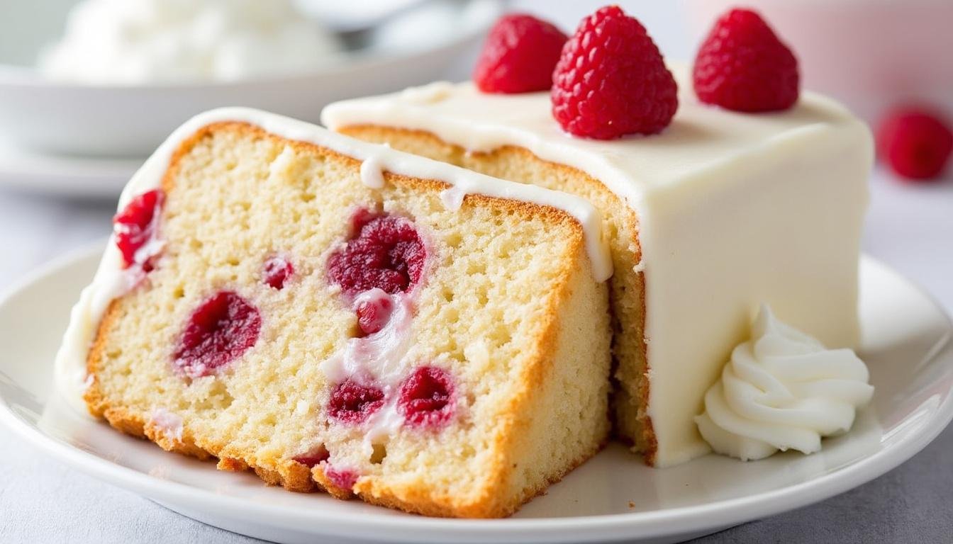 découvrez notre délicieux cake au lait de coco et framboises, alliant la douceur crémeuse du lait de coco à l'acidité des framboises juteuses. parfait pour un goûter gourmand ou un dessert léger, ce cake est une invitation à savourer des sensations tropicales tout en vous régalant.