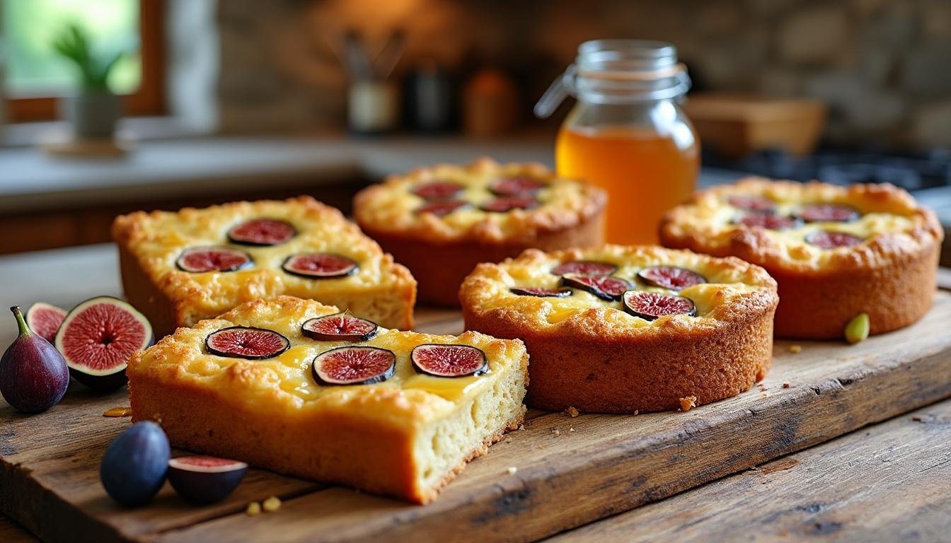découvrez la recette savoureuse du cake aux figues et miel, un délice moelleux et parfumé, parfait pour accompagner vos pauses gourmandes ou à servir en dessert. l'alliance des figues sucrées et du miel doré apporte une touche de chaleur et d'originalité à votre table.