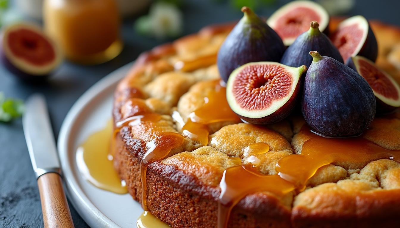 découvrez notre irrésistible cake aux figues et miel, un délice sucré-alliant la douceur des figues mûres à la richesse du miel. parfait pour le goûter ou en dessert, ce cake moelleux est une invitation à la gourmandise. savourez chaque bouchée de cette recette authentique aux saveurs méditerranéennes.