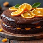 Cake chocolat-orange sans œufs