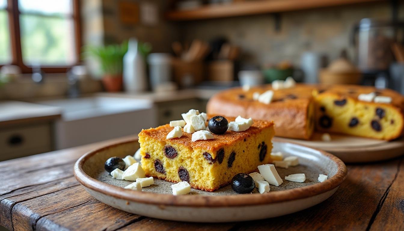 découvrez notre savoureux cake salé aux olives et feta, une délicieuse recette idéale pour vos apéritifs et pique-niques. facile à préparer, ce cake moelleux associe le goût des olives à la douceur de la feta pour un moment de partage gourmand.