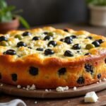 Cake salé aux olives et feta