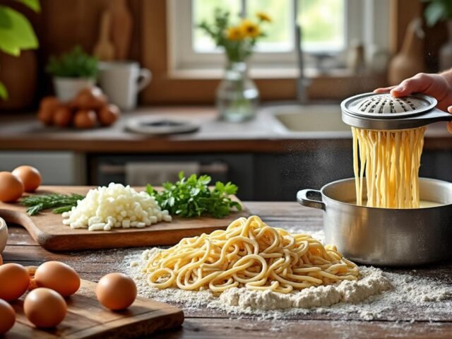 Découvrez comment préparer les véritables spaetzle alsaciens