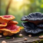 Différences entre le Reishi rouge et le Reishi noir : guide complet pour choisir