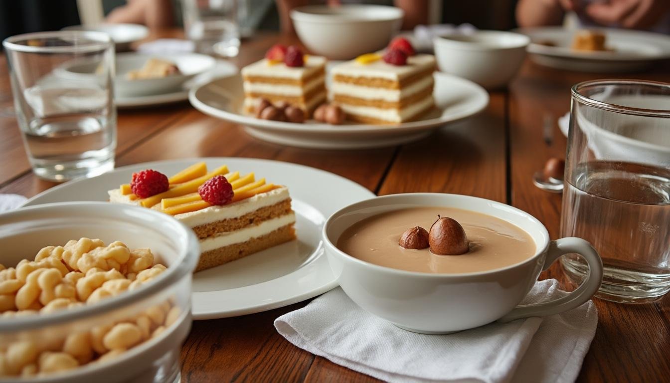 découvrez notre délicieux gâteau à la crème de marrons, un dessert moelleux et savoureux qui allie la douceur des marrons à une texture parfaite. idéal pour les amateurs de desserts gourmands, il saura régaler vos papilles lors de vos repas en famille ou entre amis.