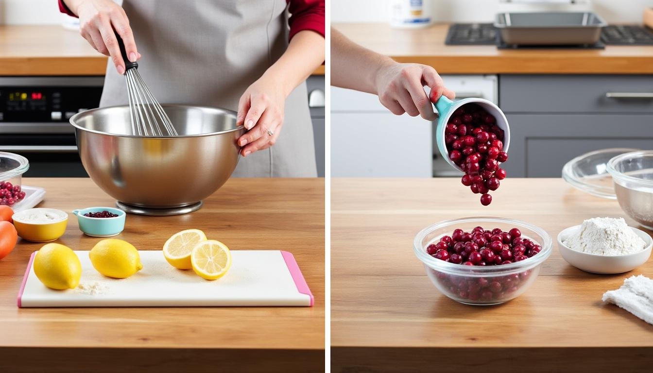 découvrez notre délicieux gâteau aux cranberries et citron, alliant la douceur acidulée des cranberries à la fraîcheur du citron. parfait pour un dessert léger et rafraîchissant, ce gâteau séduira vos papilles et égayera vos moments gourmands.