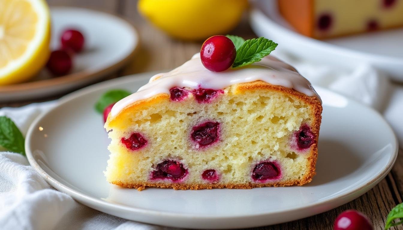 découvrez notre délicieux gâteau aux cranberries et citron, une alliance parfaite entre l'acidité des cranberries et la fraîcheur du citron. idéal pour les amateurs de desserts fruités, ce gâteau moelleux et savoureux saura ravir vos papilles à chaque bouchée.